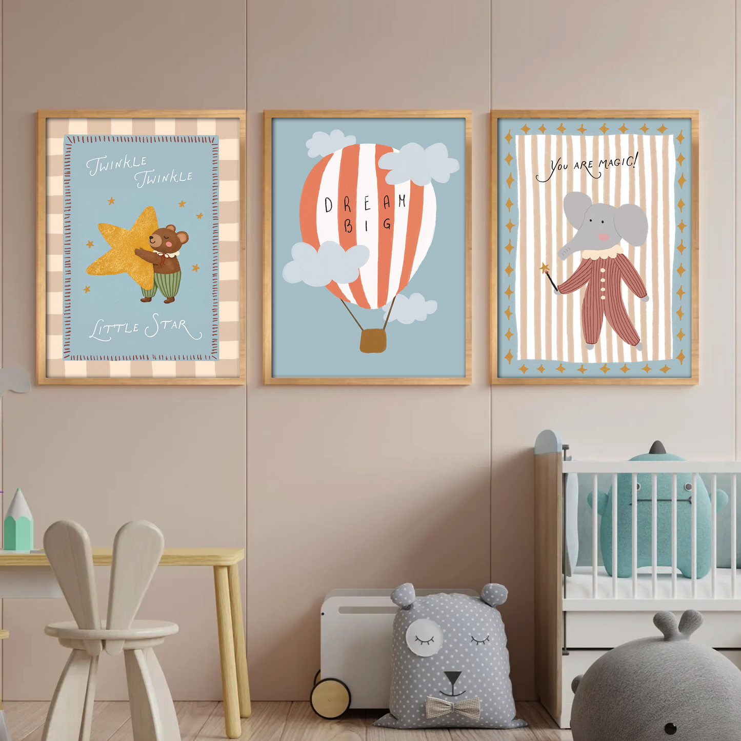 Little Wonders Wall Art Trio