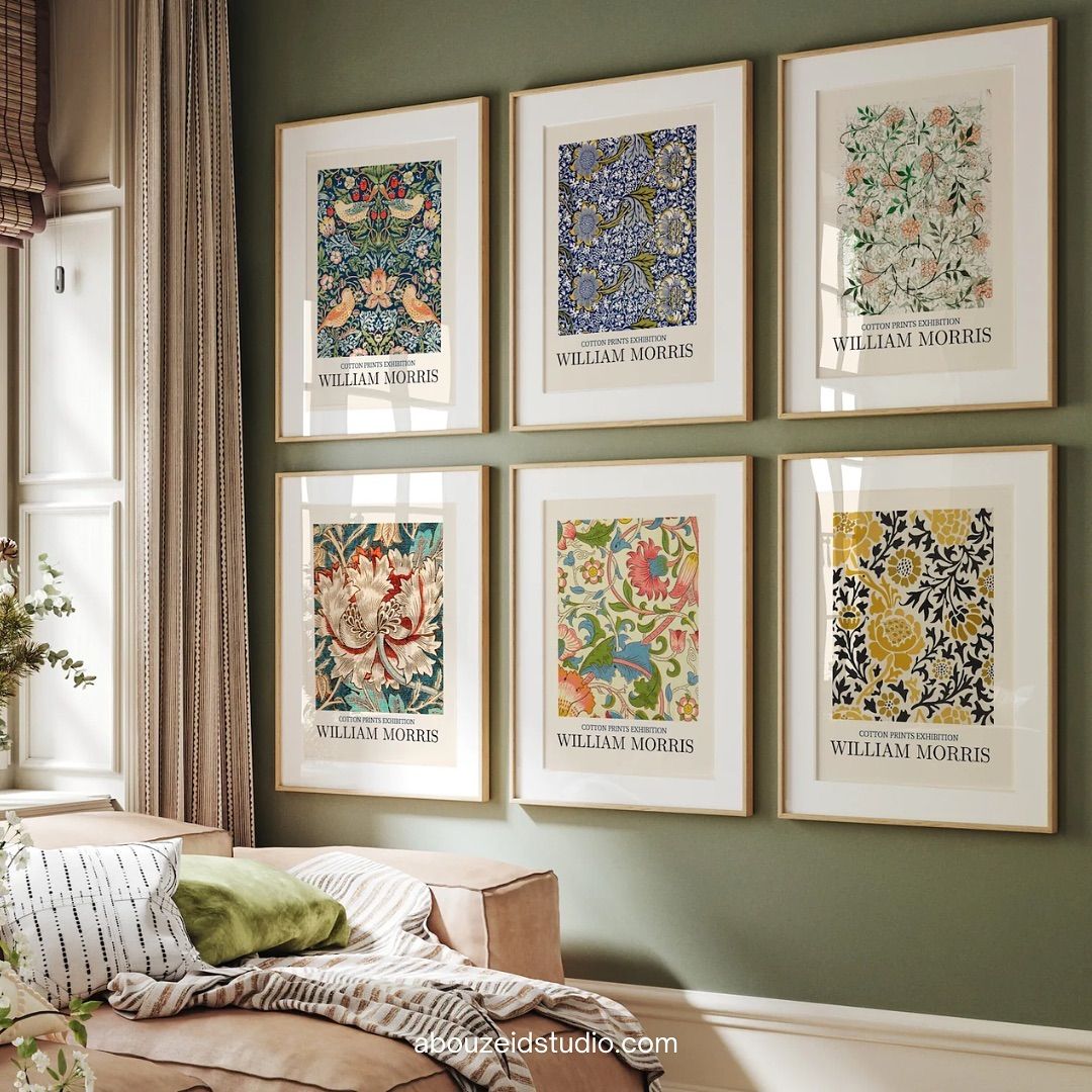 William Morris Wall Art Print Set