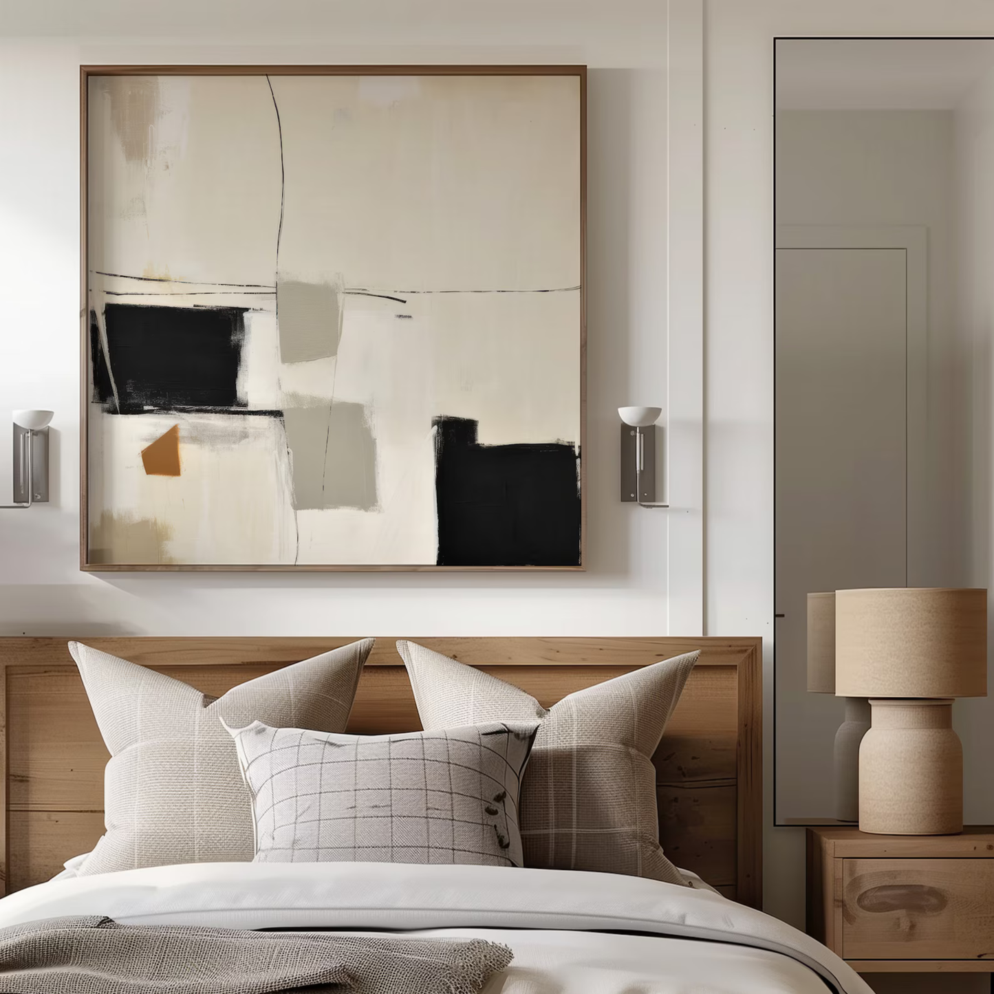 Gentle Forms – Modern Abstract Frame