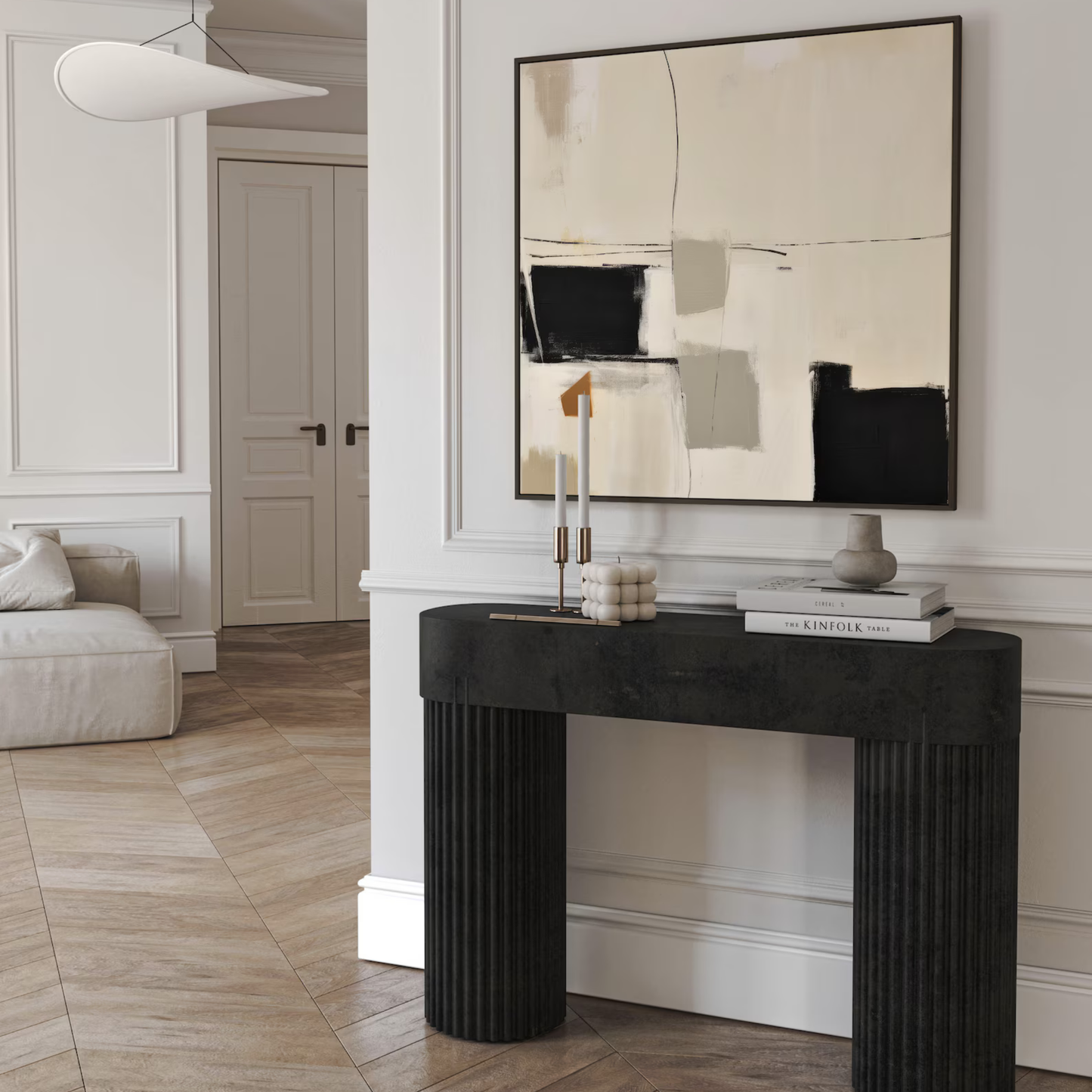 Gentle Forms – Modern Abstract Frame