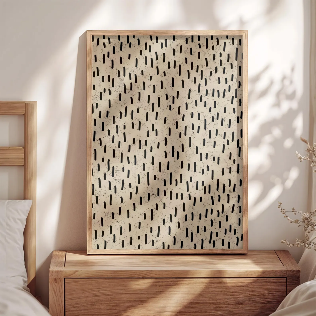Rhythm of Simplicity - Minimal Abstract Wall Art
