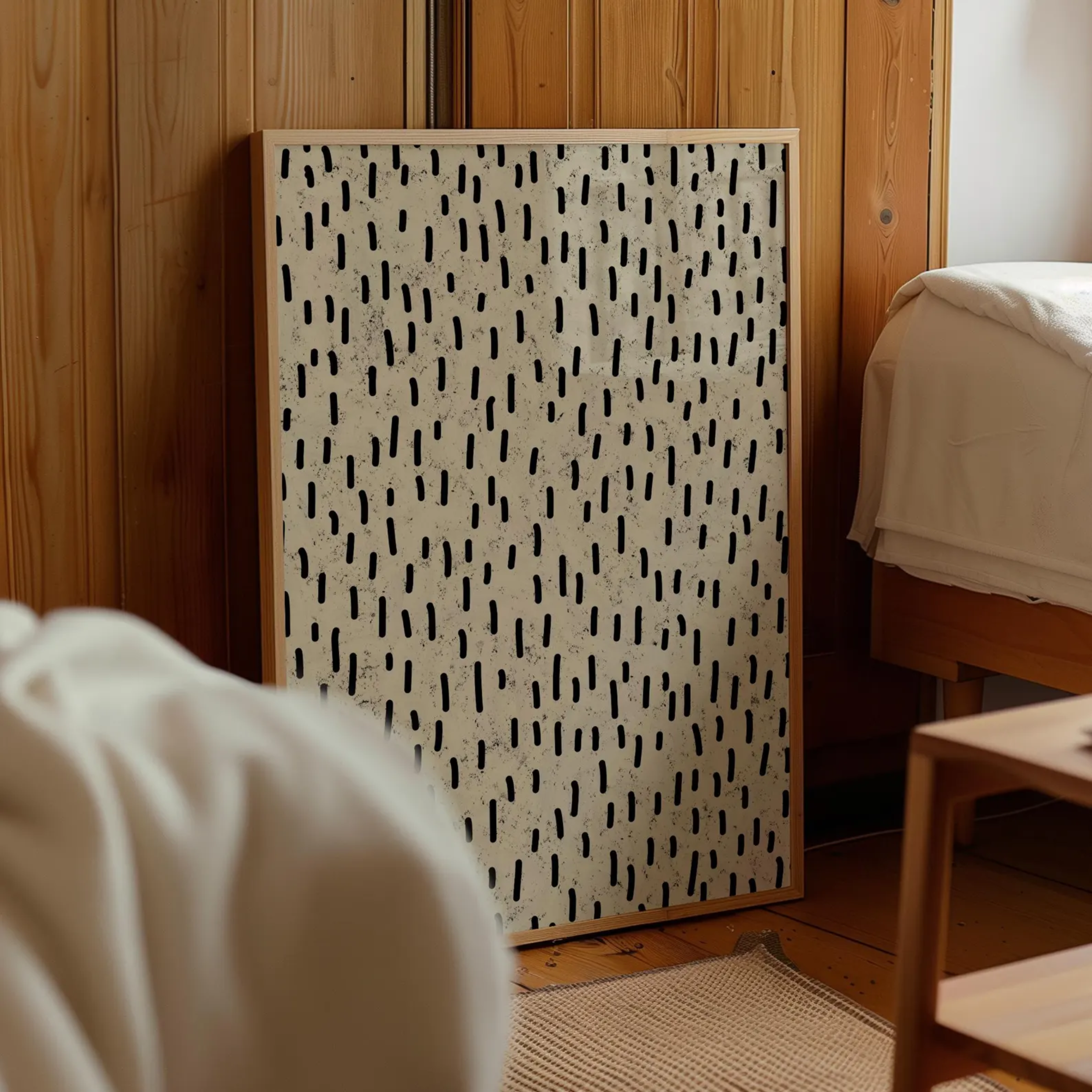 Rhythm of Simplicity - Minimal Abstract Wall Art