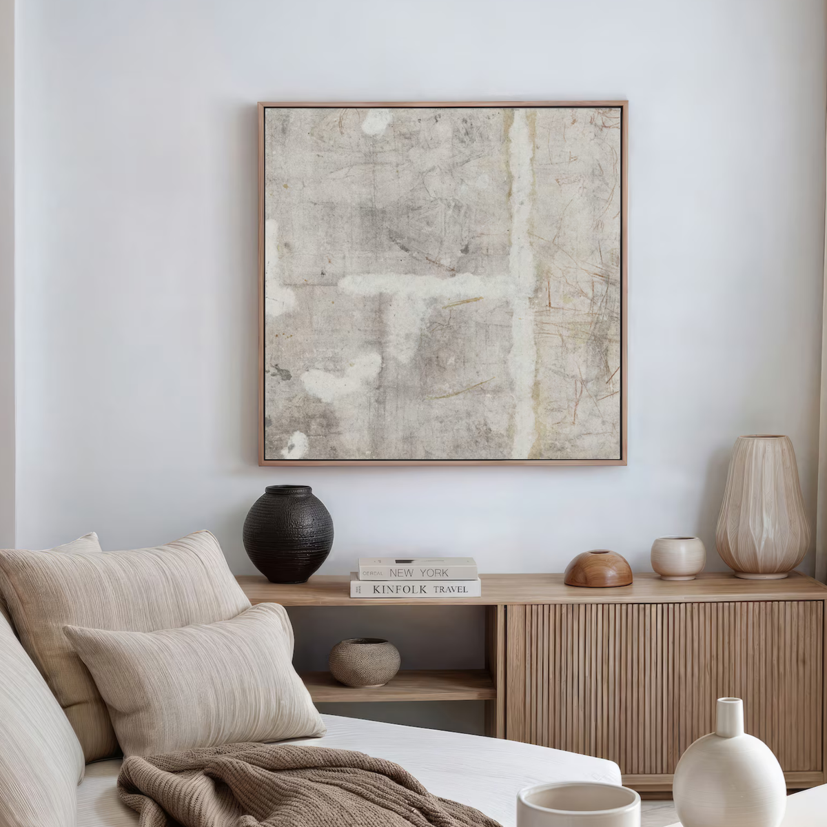 Earthform – Textured Abstract Print