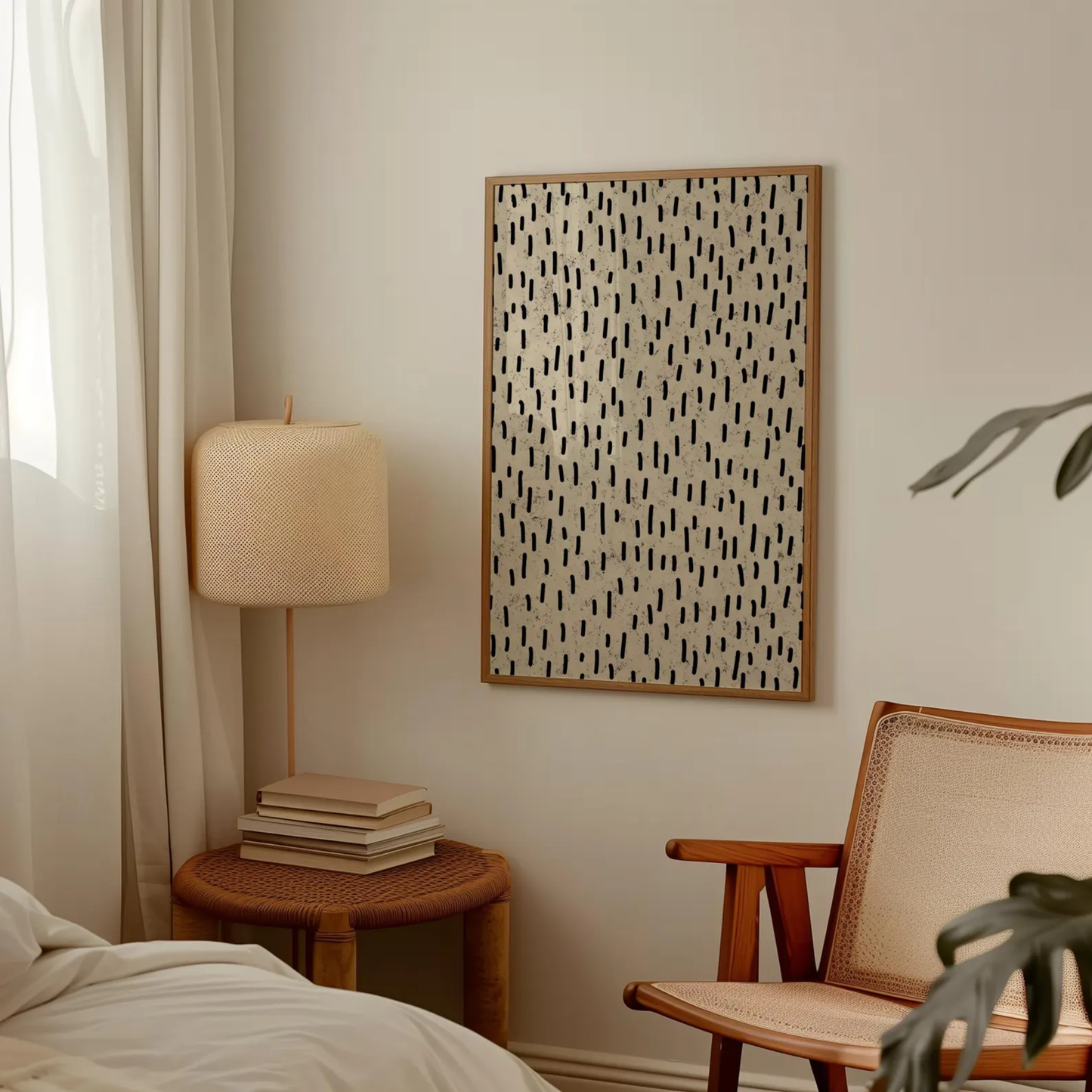 Rhythm of Simplicity - Minimal Abstract Wall Art