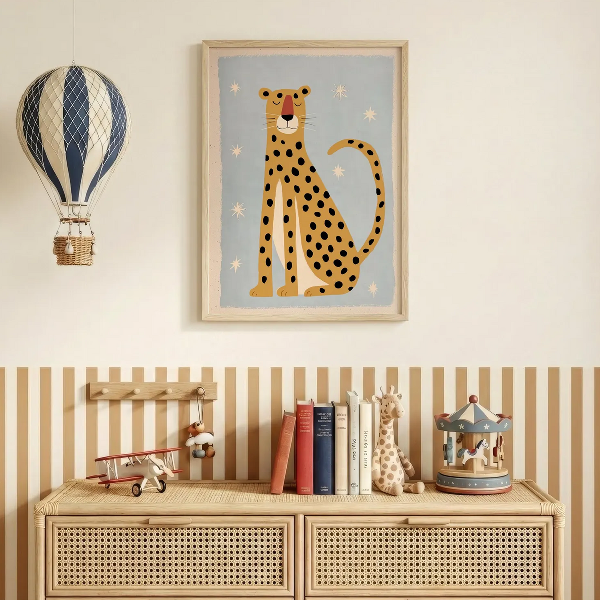 Starlit Cheetah Print
