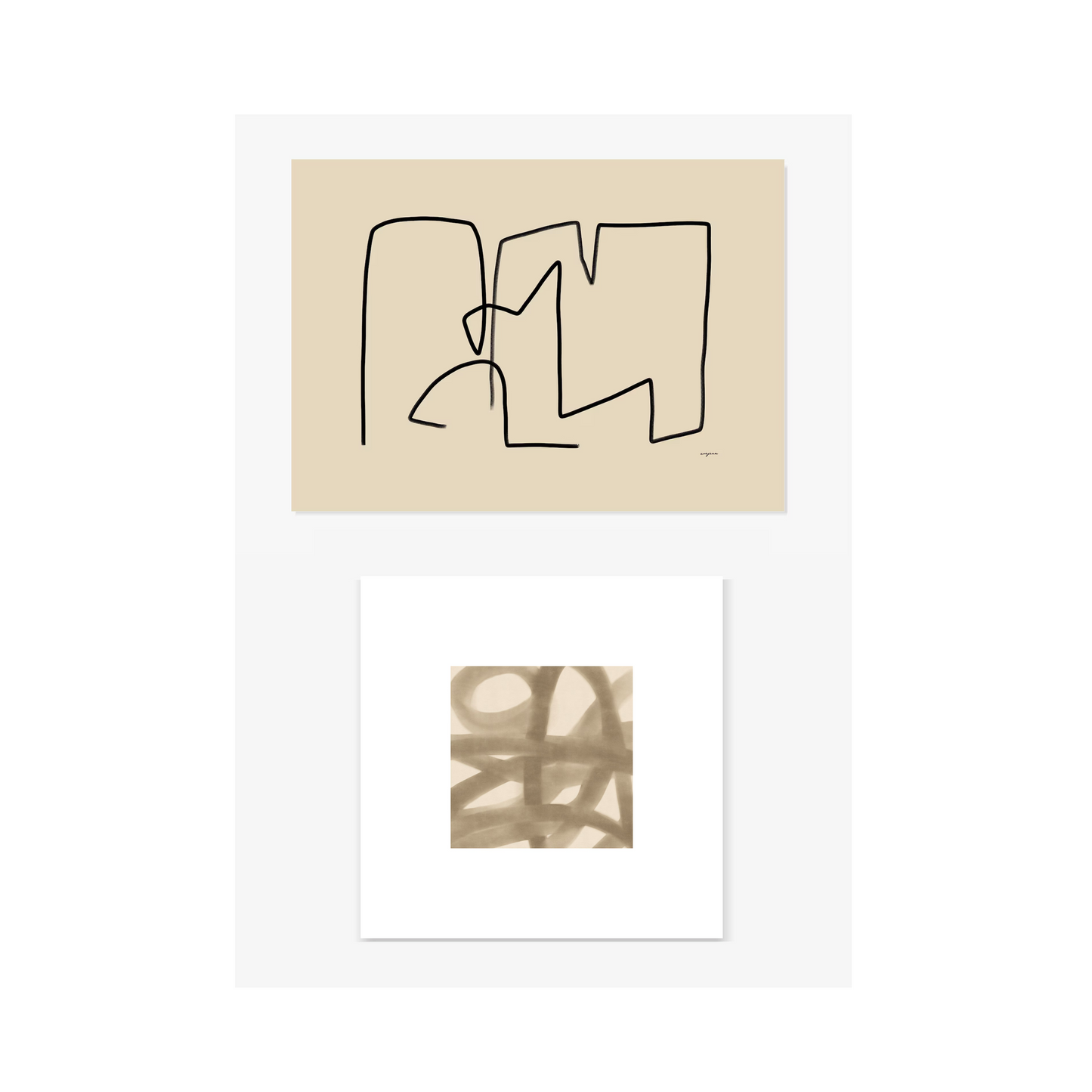 Muted Geometry