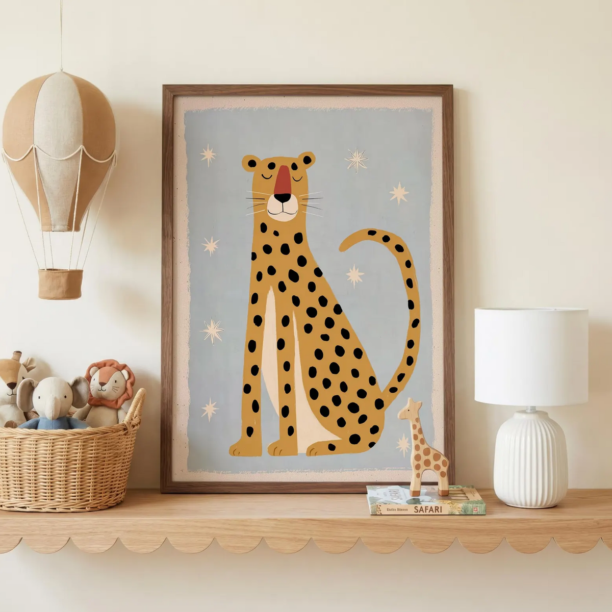 Starlit Cheetah Print