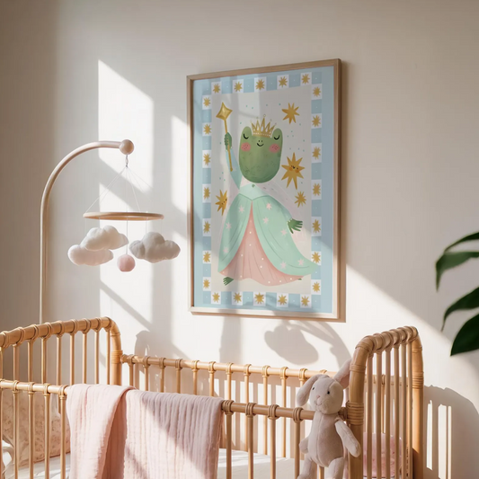Enchanted Frog Nursery Art
