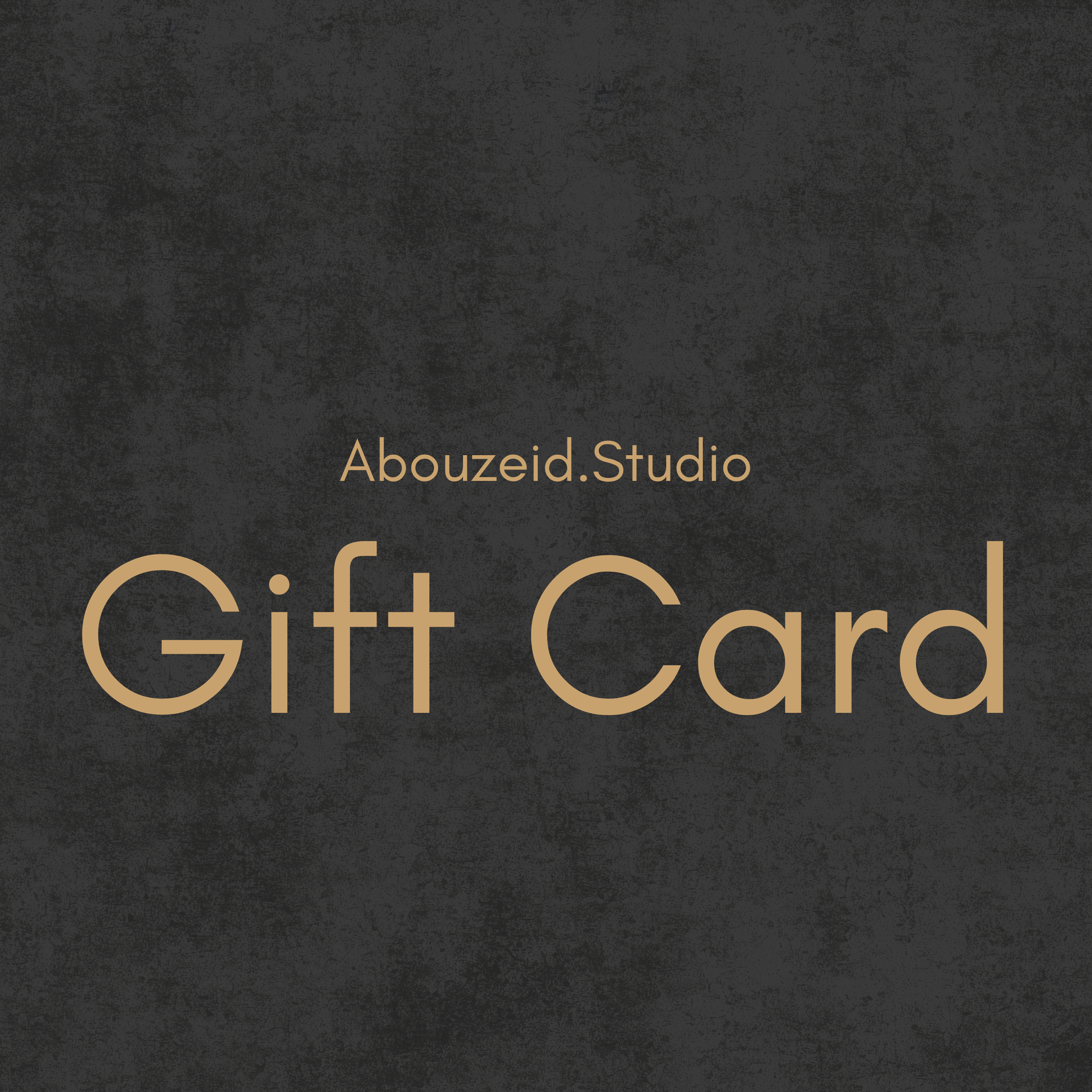 Abouzeid studio Gift Card