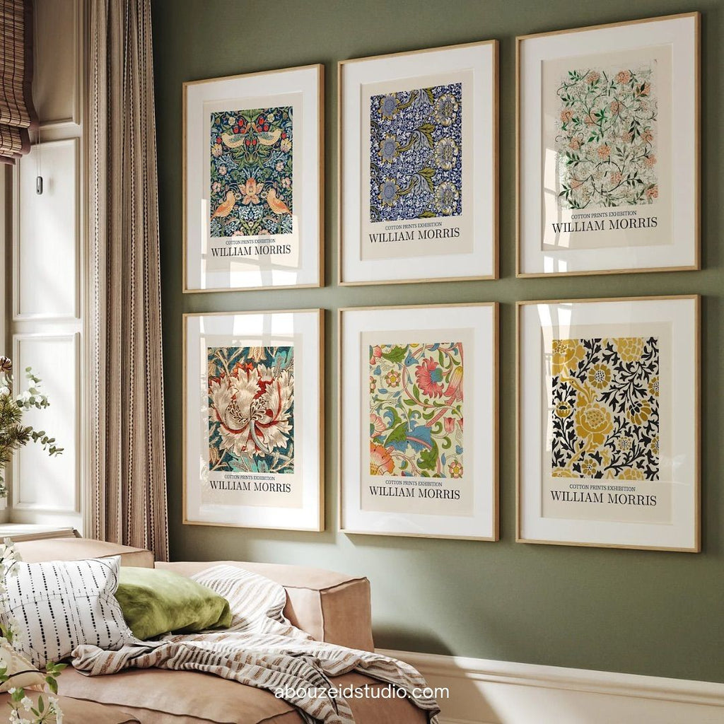 William Morris Wall Art Print Set