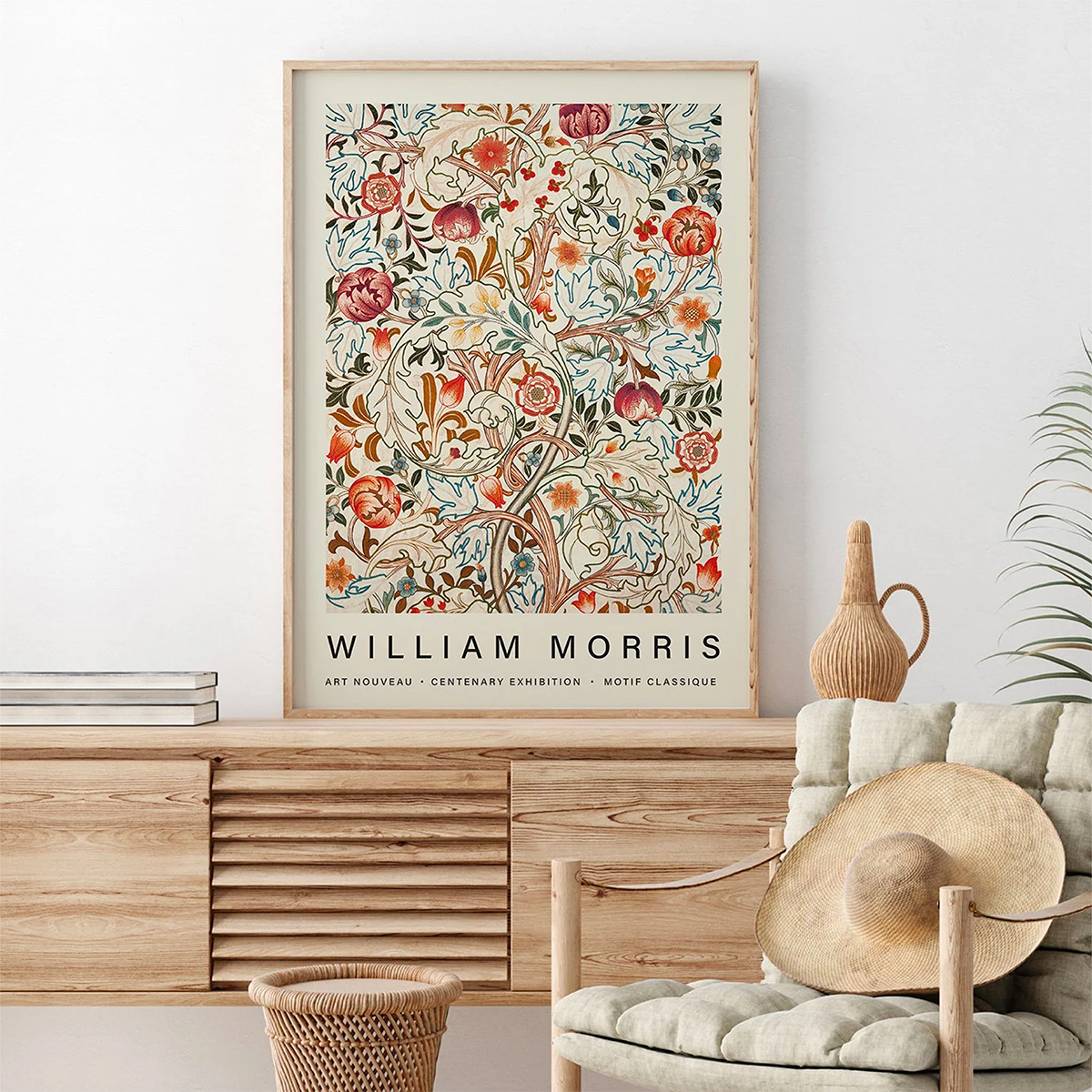 Vintage Botanical Art – William Morris Print