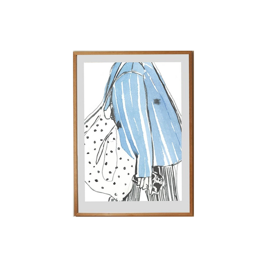 Chic Strides – Fashion Sketch Wall Art