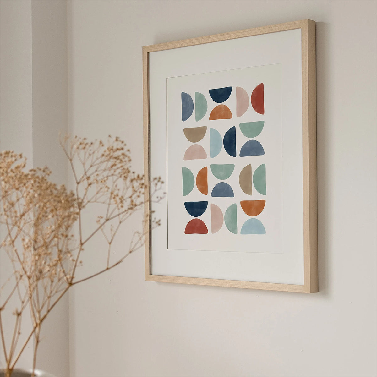 Moonbeam Melodies Lunar Wall Art Print