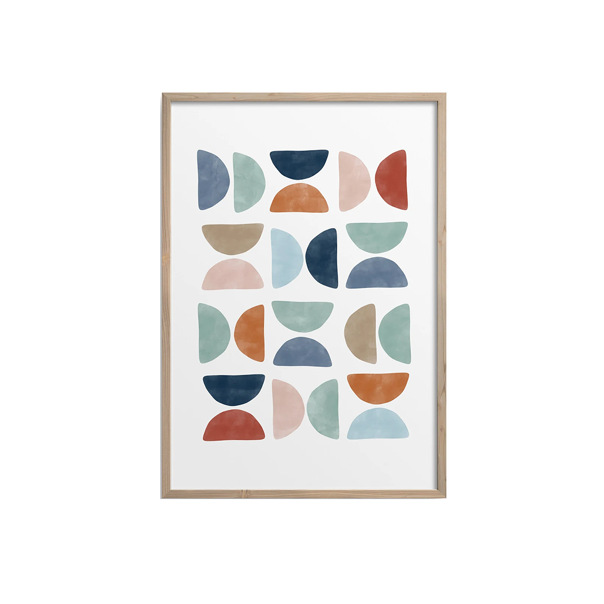 Moonbeam Melodies Lunar Wall Art Print
