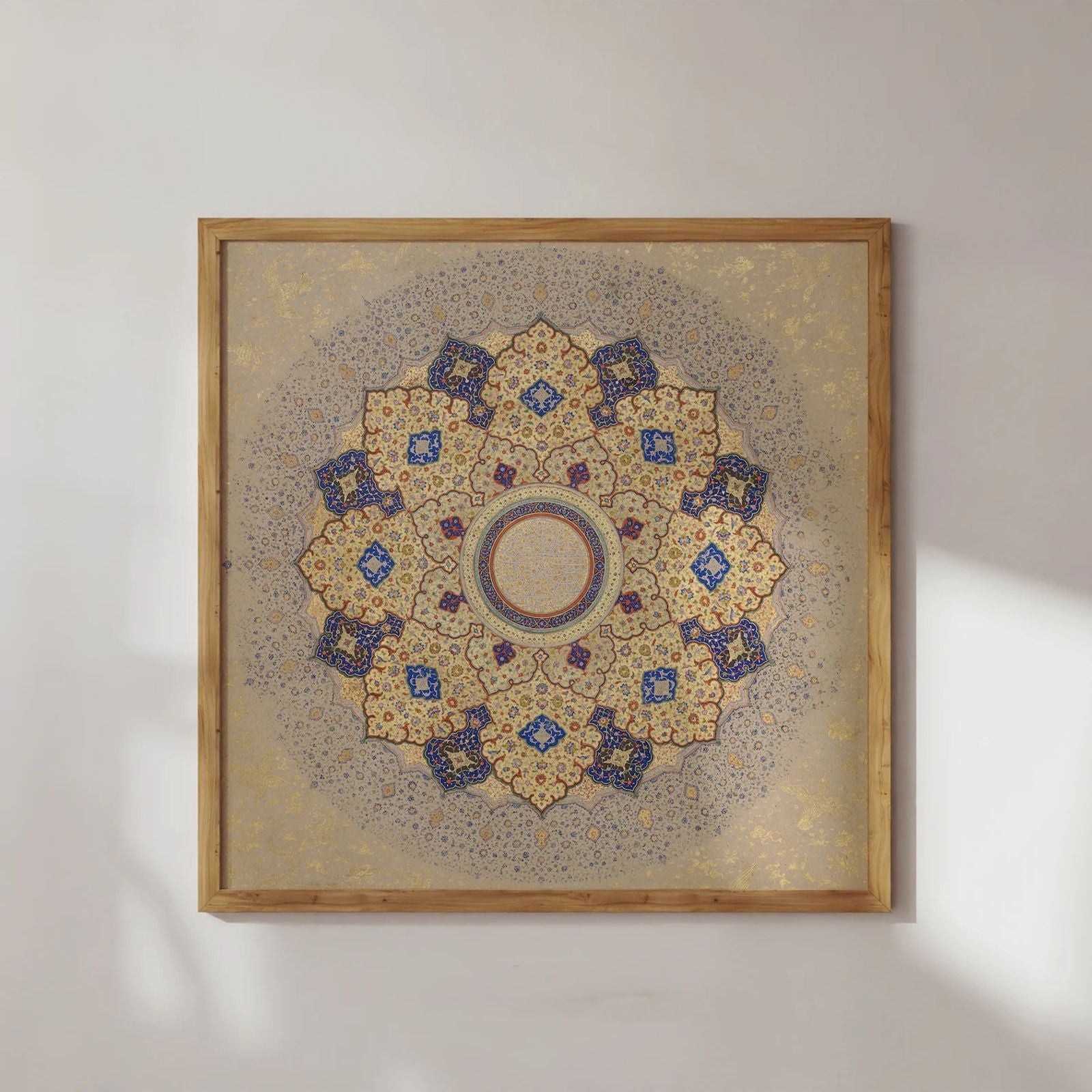 Islamic Geometric Mandala – Luxurious Quranic Illumination Art