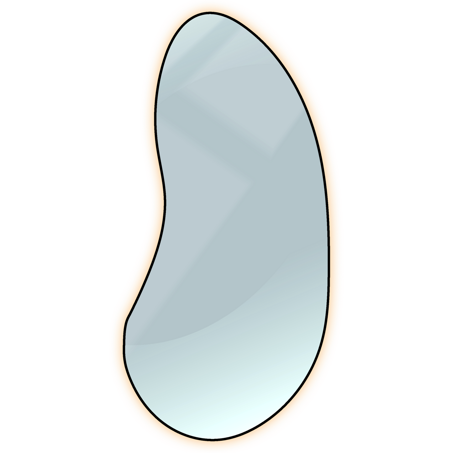 Phoebe Curve Mirror for Modern Interiors