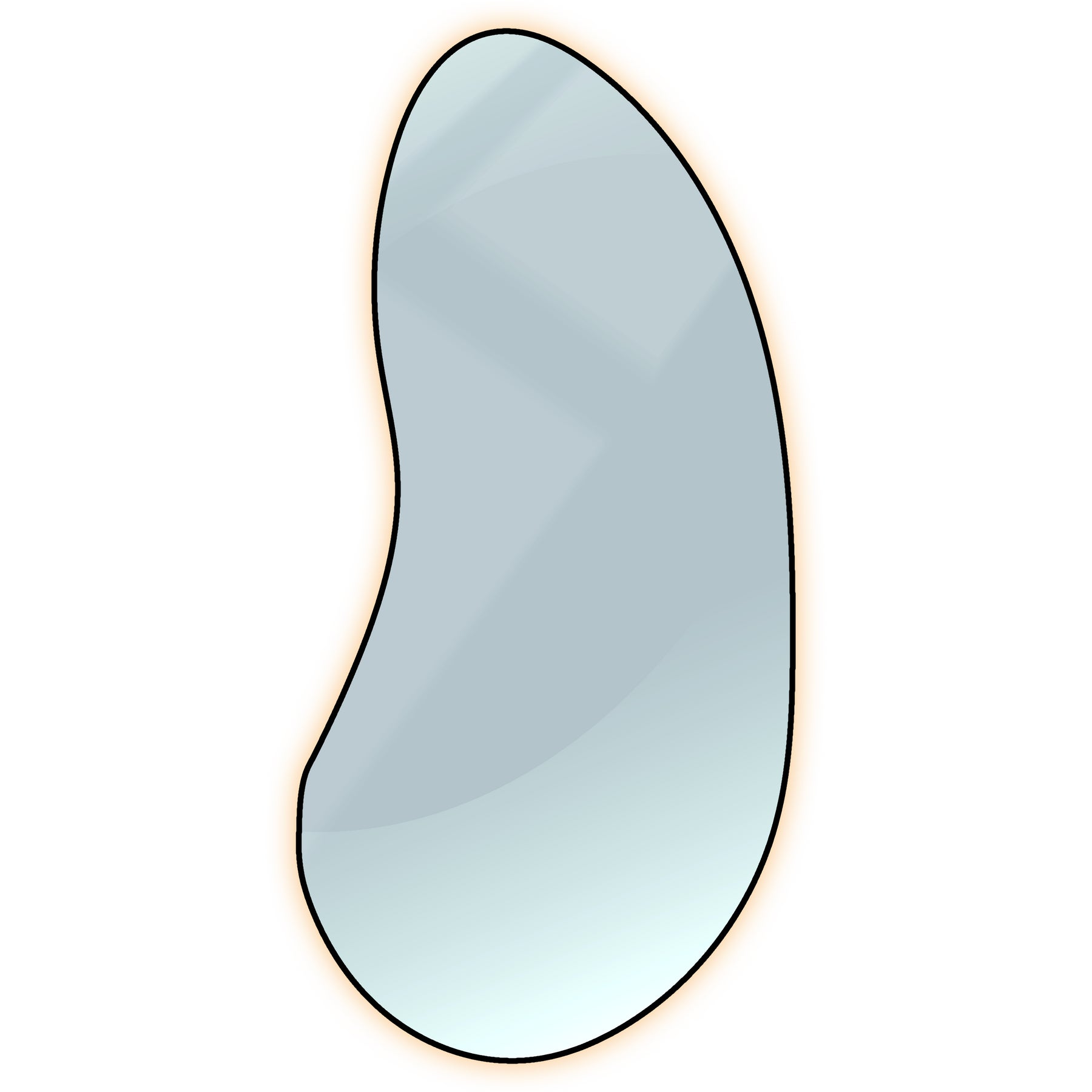 Phoebe Curve Mirror for Modern Interiors