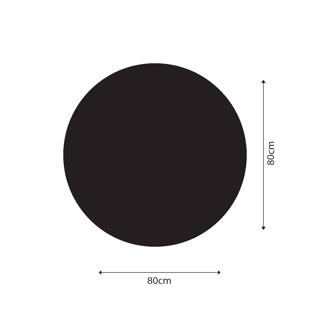 Polly Round Minimalist Wall Mirror – Boho Accent