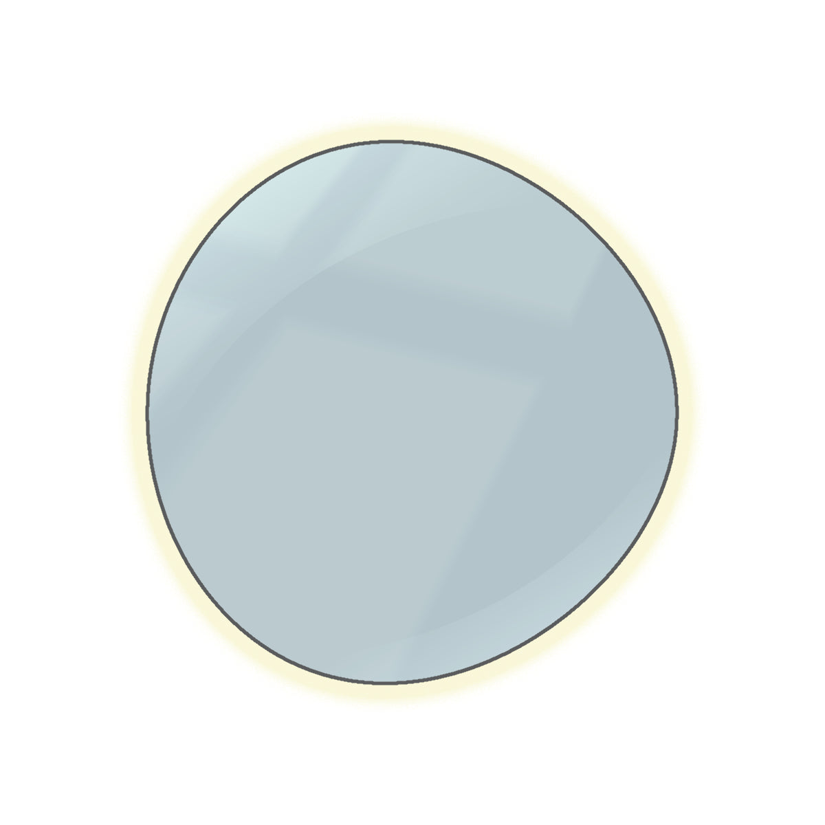 Pearl Circular Mirror for Modern Interiors
