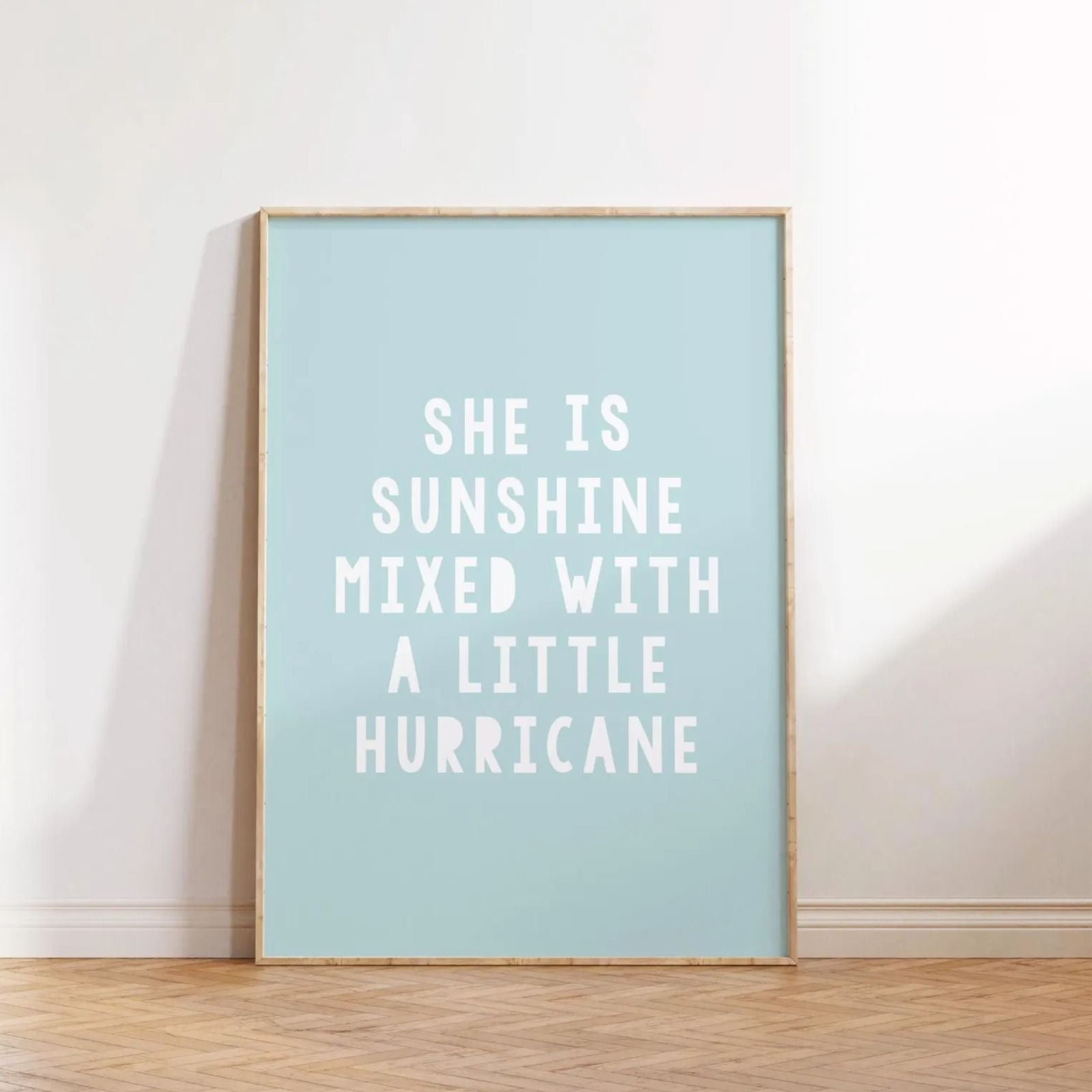 Little Mermaid Pastel Wall Art Set – Ocean & Sunshine Theme for Kids Room | Set of 8 Prints
