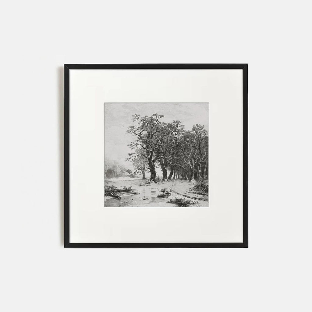 Vintage Tree Landscape Gallery Wall Set