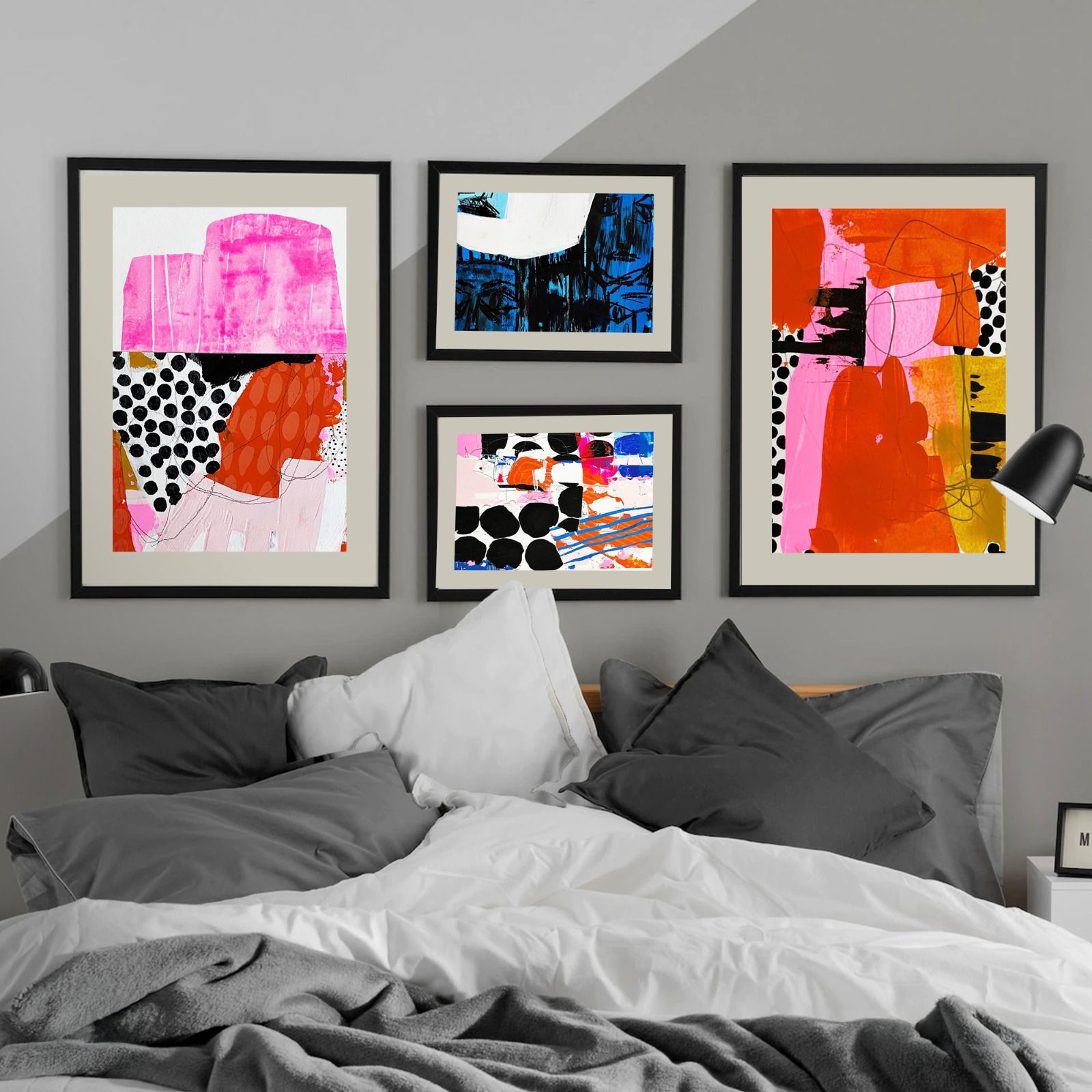 Abstract Summer Art Prints