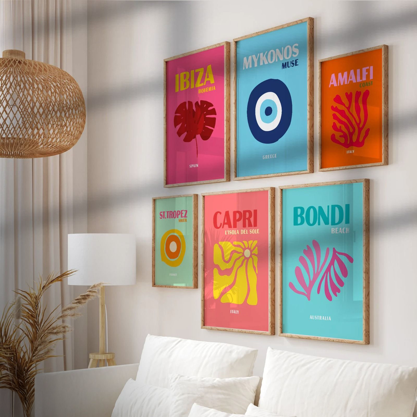 Summer Paradise Wall Art Set